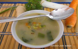 Sopa De Verduras Para Vagos
