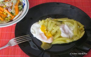 Patatas Con Huevos !!al Vapor!!
