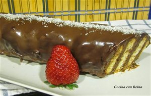 Brazo De Galletas Y Chocolate
