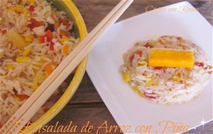 Ensalada De Arroz Con Piña
