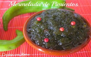 Mermelada De Pimientos Verdes
