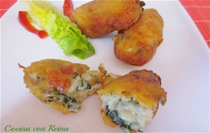 Croquetas De Espinacas Y Piñones Paso A Paso
