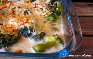 Brócoli Con Bechamel De Calabacín
