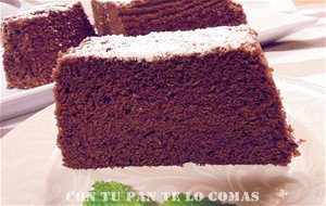 Bizcocho De Chocolate (microondas)
