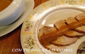 Lomo De Cerdo Con Salsa
