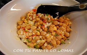 Garbanzos En Ensalada
