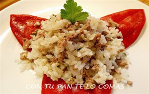 Arroz Con Carne Picada
