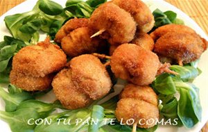 Pinchos De Champiñones
