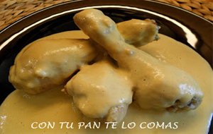 Muslitos De Pollo A La Crema
