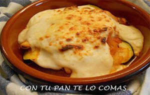 Verduras Con Pollo Y Bechamel
