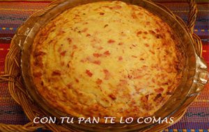 Pastel De Patatas Y Jamon York
