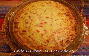 Pastel De Patatas Y Jamon York
