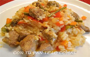 Arroz Con Carne Y Verduras
