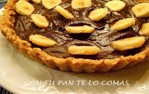 Tarta Rápida De Chocolate Y Plátano

