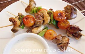 Brochetas De Cordero 
