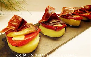 Montaditos Con Jamón Ibérico
