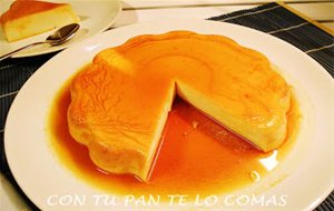 Flan De Queso Y Cuajada
