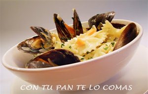 Pasta Con Mejillones
