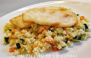 Pescado Con Cuscús
