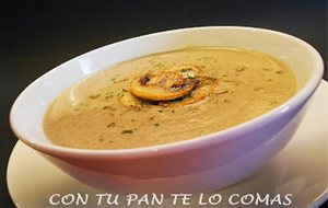 Crema De Champiñones
