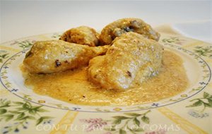 Pollo Con Salsa De Almendras
