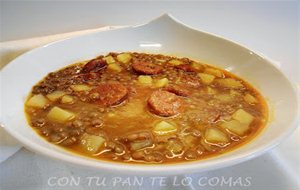 Lentejas Con Chorizo
