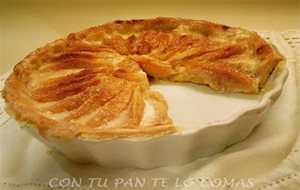 Tarta De Manzana Y Nata
