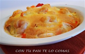 Pescadilla Gratinada Con Mayonesa
