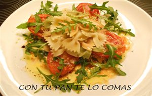 Ensalada De Pasta Con Tomates Asados
