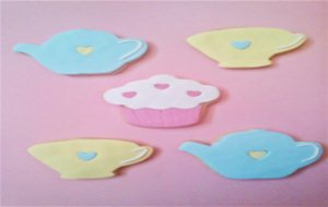 Galletas Con Fondant: Tarde De Té
