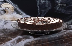 Halloween: Tarta De Queso Y Chocolate Sin Horno
