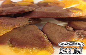 Naranjas Confitadas Con Chocolate