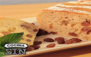 Plumcake De Pasas Sin Huevo