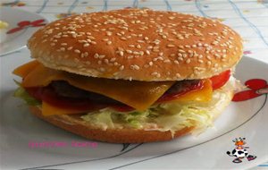 Hamburguesa Casera Con Toque Picante
