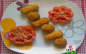 Croquetas De Pollo Y Croquetas De Atún Con Surimi
