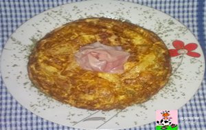 Tortilla De Jamón Y Queso
