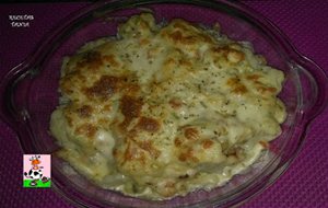 Coliflor Con Bechamel De Verduras
