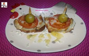 Pinchos De Pollo Y Tomate
