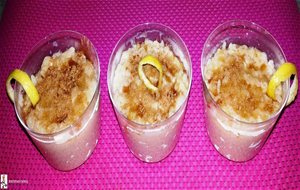 Arroz Con Leche Con Azúcar Moreno
