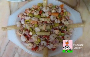 Salpicón De Pulpo Y Gambas 
