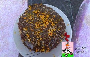 Bizcocho Choco-naranja
