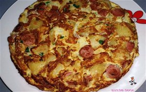 Tortilla Con Salchichas
