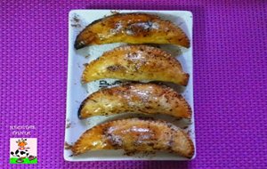 Obleas De Manzanas Caramelizadas Con Truvía
