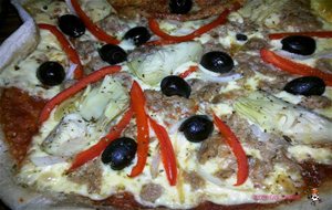 Pizza De Alcachofas
