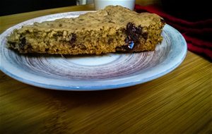 Skillet Chocolate Chunk Cookie {galleta Con Trozos De Chocolate En Sartén De Hierro Fundido}
