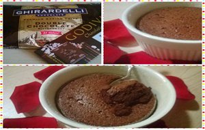 Souffle De Chocolate Con Sal De Mar...                                  Mi Comienzo De Esta Gran Aventura!
