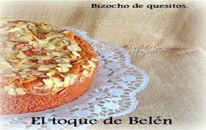 Bizcocho De Quesitos  Y Almendras  
