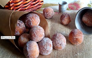 Castagnole Postre Típico Italiano De Carnaval 
