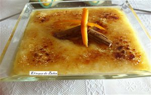 Arroz Con Leche Cremoso Asturiano Con Azúcar Quemada
