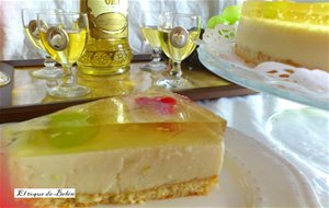 Tarta Mousse De Marcarpone Con Uvas Y Gelatina De Moscatel
